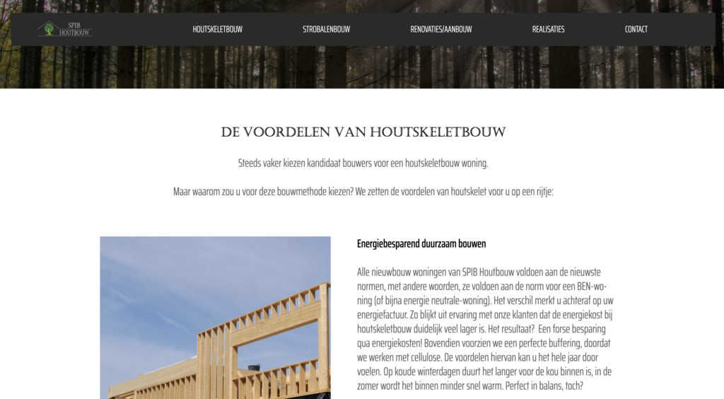Leen Everaerts Hands on marketing Spib houtbouw